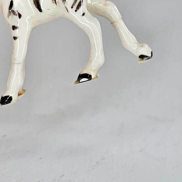Hagen Renaker Early Zebra Foal Baby Miniature Figurine *Repaired* - Picture 7 of 9